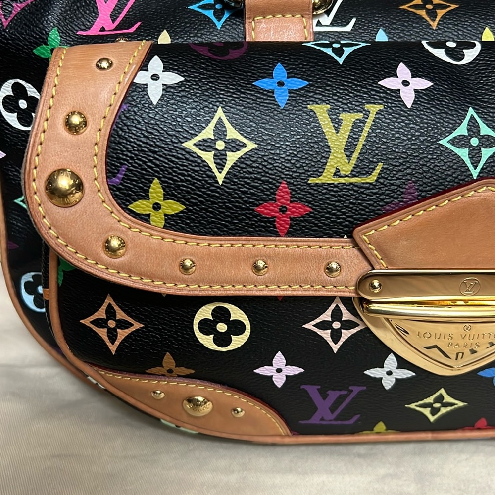 Louis Vuitton Multicolor Monogram Shoulder Bag - Picture 7 of 16